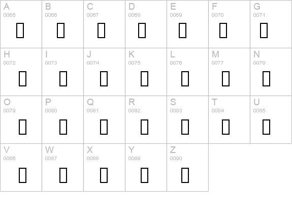 MS Outlook details - Free Fonts at FontZone.net