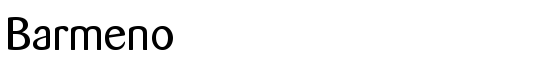 Barmeno - Download Thousands of Free Fonts at FontZone.net