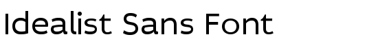 Idealist Sans Font - Download Thousands of Free Fonts at FontZone.net