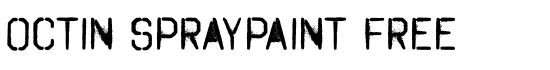 Octin Spraypaint Free - Download Thousands of Free Fonts at FontZone.net