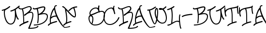 Urban Scrawl-Buttah - Download Thousands of Free Fonts at FontZone.net