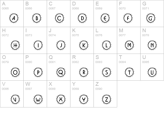 101! Deco Type 1 details - Free Fonts at FontZone.net