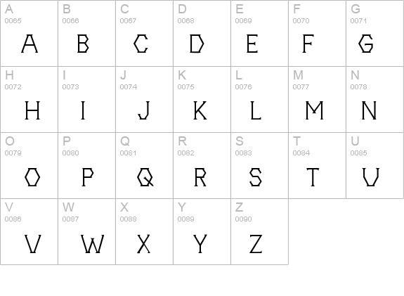 20th Centenary Faux details - Free Fonts at FontZone.net