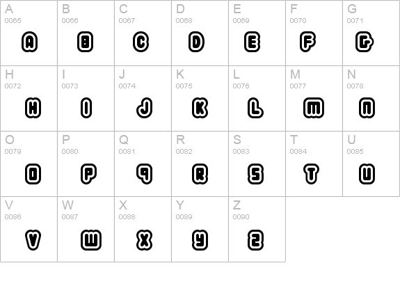 22 03 details - Free Fonts at FontZone.net