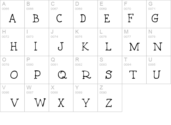 5thGrader details - Free Fonts at FontZone.net