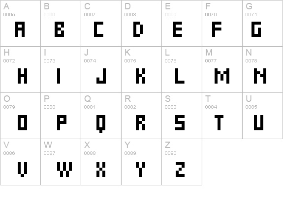 6px2bus details - Free Fonts at FontZone.net