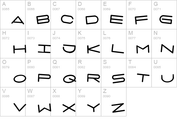 7 days rotated details - Free Fonts at FontZone.net