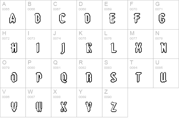 8-bit Limit RO (BRK) details - Free Fonts at FontZone.net