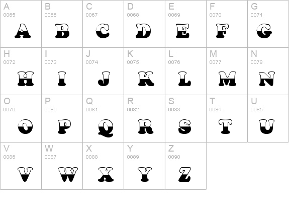 a_CooperBlackTiulB&W details - Free Fonts at FontZone.net