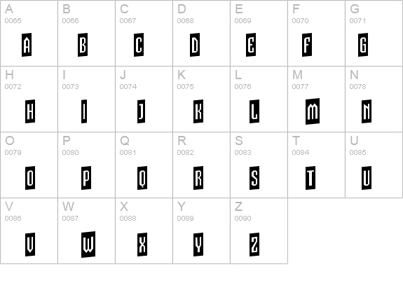 a_VizoraCmUp details - Free Fonts at FontZone.net