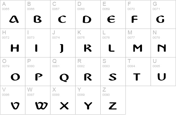 Abbey-Medium Extended details - Free Fonts at FontZone.net