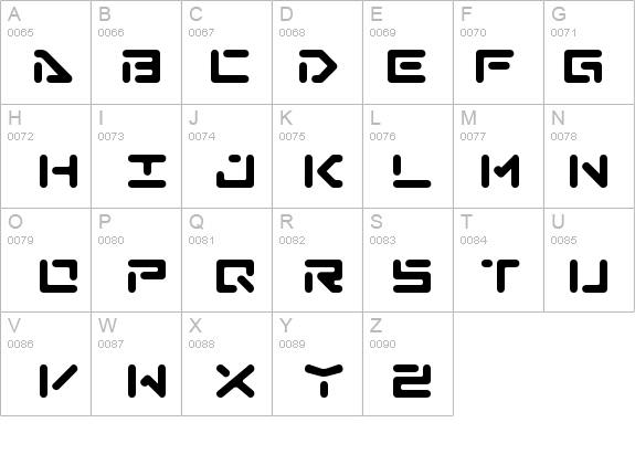 AbductionCyr details - Free Fonts at FontZone.net