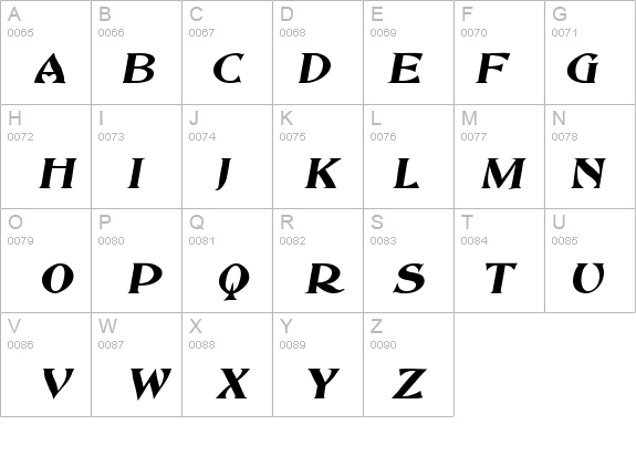 AbottOldStyle Bold Italic details - Free Fonts at FontZone.net
