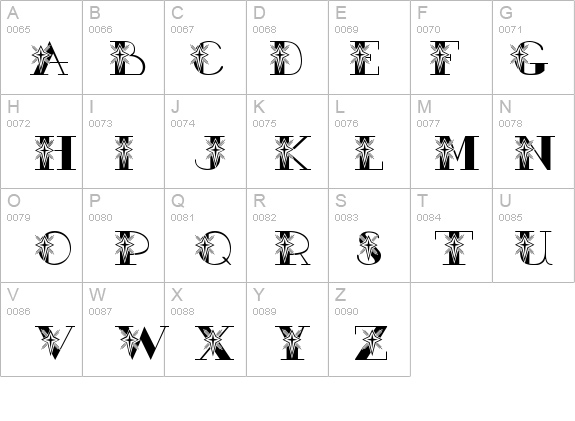 AC1 Star details - Free Fonts at FontZone.net