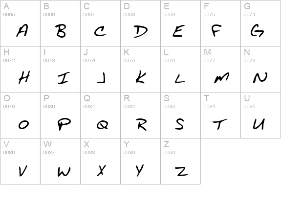 AcaciasHand details - Free Fonts at FontZone.net