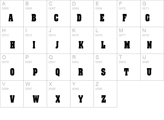 AcklinCondensed Regular details - Free Fonts at FontZone.net