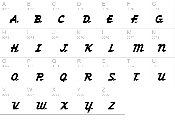 Aerospace details - Free Fonts at FontZone.net