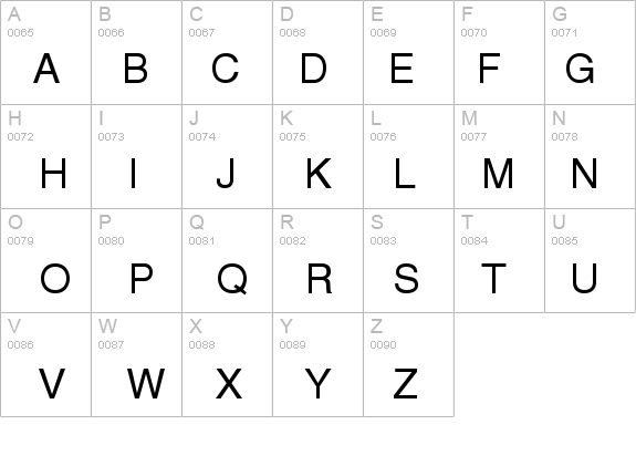 AG Letterica Roman Medium details - Free Fonts at FontZone.net