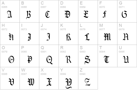 AinsworthSSK details - Free Fonts at FontZone.net