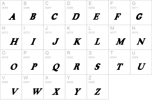 Aintree Italic details - Free Fonts at FontZone.net