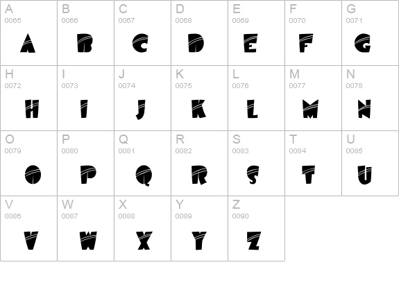 Airmole Stripe details - Free Fonts at FontZone.net