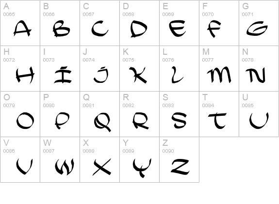 Akareb details - Free Fonts at FontZone.net