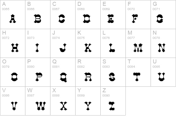 Alamo SSi details - Free Fonts at FontZone.net