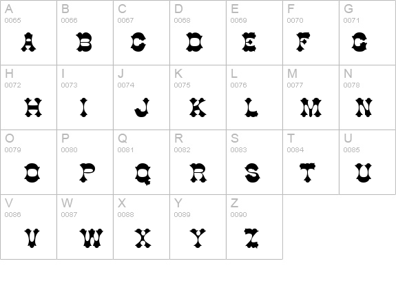 AlamoCapsSSK Regular details - Free Fonts at FontZone.net