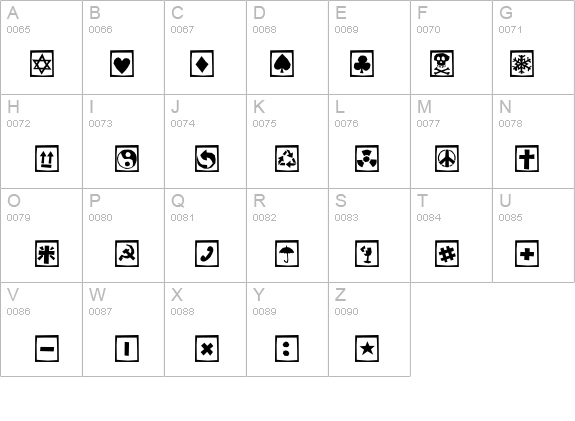 AleSignsCageLL details - Free Fonts at FontZone.net