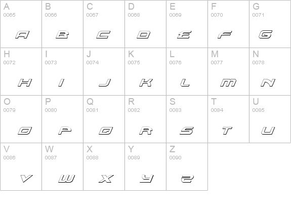 Alexis Lower Outline Italic details - Free Fonts at FontZone.net