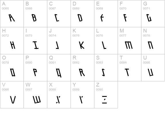 Alien Tongue Normal details - Free Fonts at FontZone.net