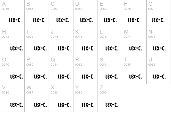 alienwarping details - Free Fonts at FontZone.net