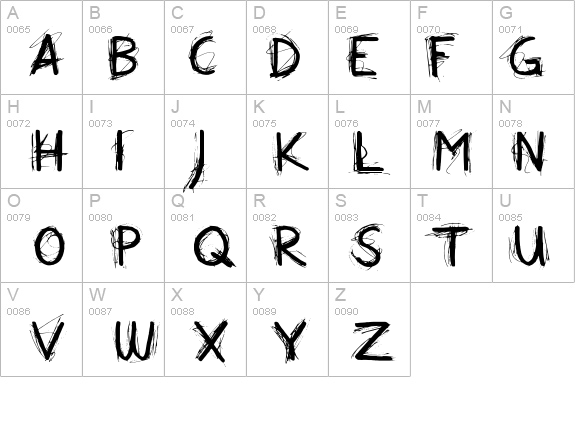 All Over Again details - Free Fonts at FontZone.net