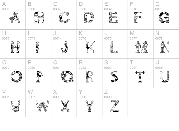AlphaSports details - Free Fonts at FontZone.net
