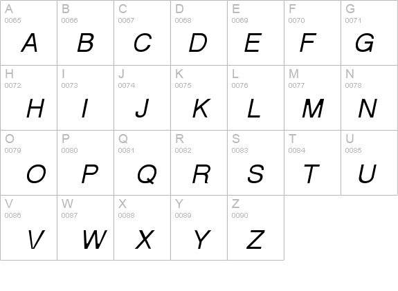 Alps Italic details - Free Fonts at FontZone.net