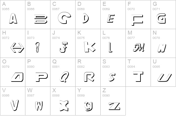 Amalgam Shadow details - Free Fonts at FontZone.net