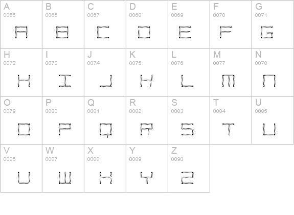 Amaya Technical Leaves Regular details - Free Fonts at FontZone.net