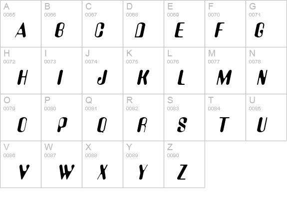 Amos Italic details - Free Fonts at FontZone.net