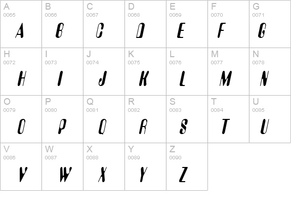 Amos Thin Italic details - Free Fonts at FontZone.net