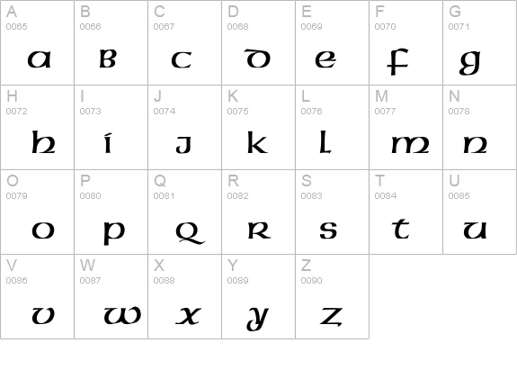 Amuncial details - Free Fonts at FontZone.net