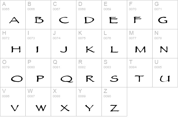 AncientScriptExtended-Bold details - Free Fonts at FontZone.net