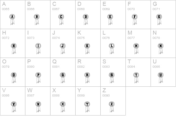 And The Winner Is... details - Free Fonts at FontZone.net