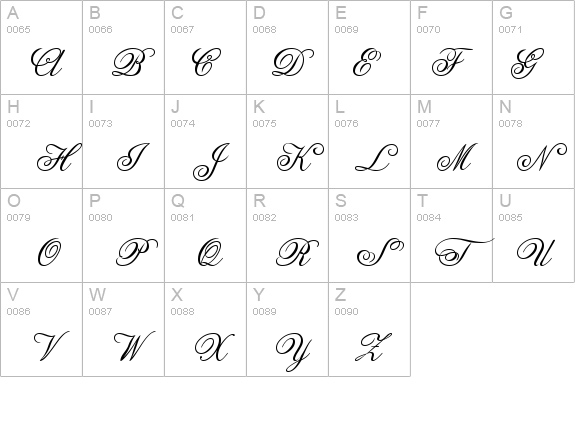 Anglia Script Standard details - Free Fonts at FontZone.net