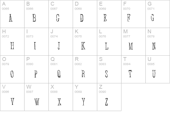 Anhedonia details - Free Fonts at FontZone.net