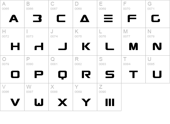 Antediluvian details - Free Fonts at FontZone.net