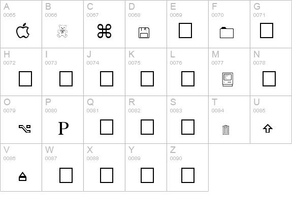 ApplePi.fog details - Free Fonts at FontZone.net