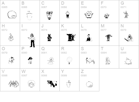 aqua teen hunger font  (c) adult swim details - Free Fonts at FontZone.net
