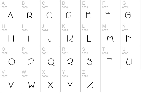 Archibald details - Free Fonts at FontZone.net