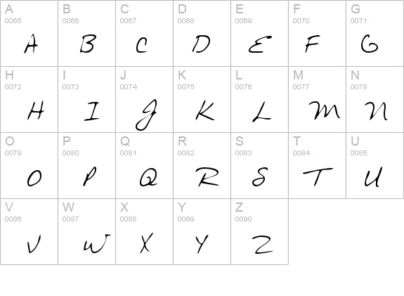 ArchiesHand details - Free Fonts at FontZone.net