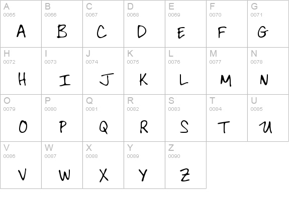 ArdleysHand details - Free Fonts at FontZone.net
